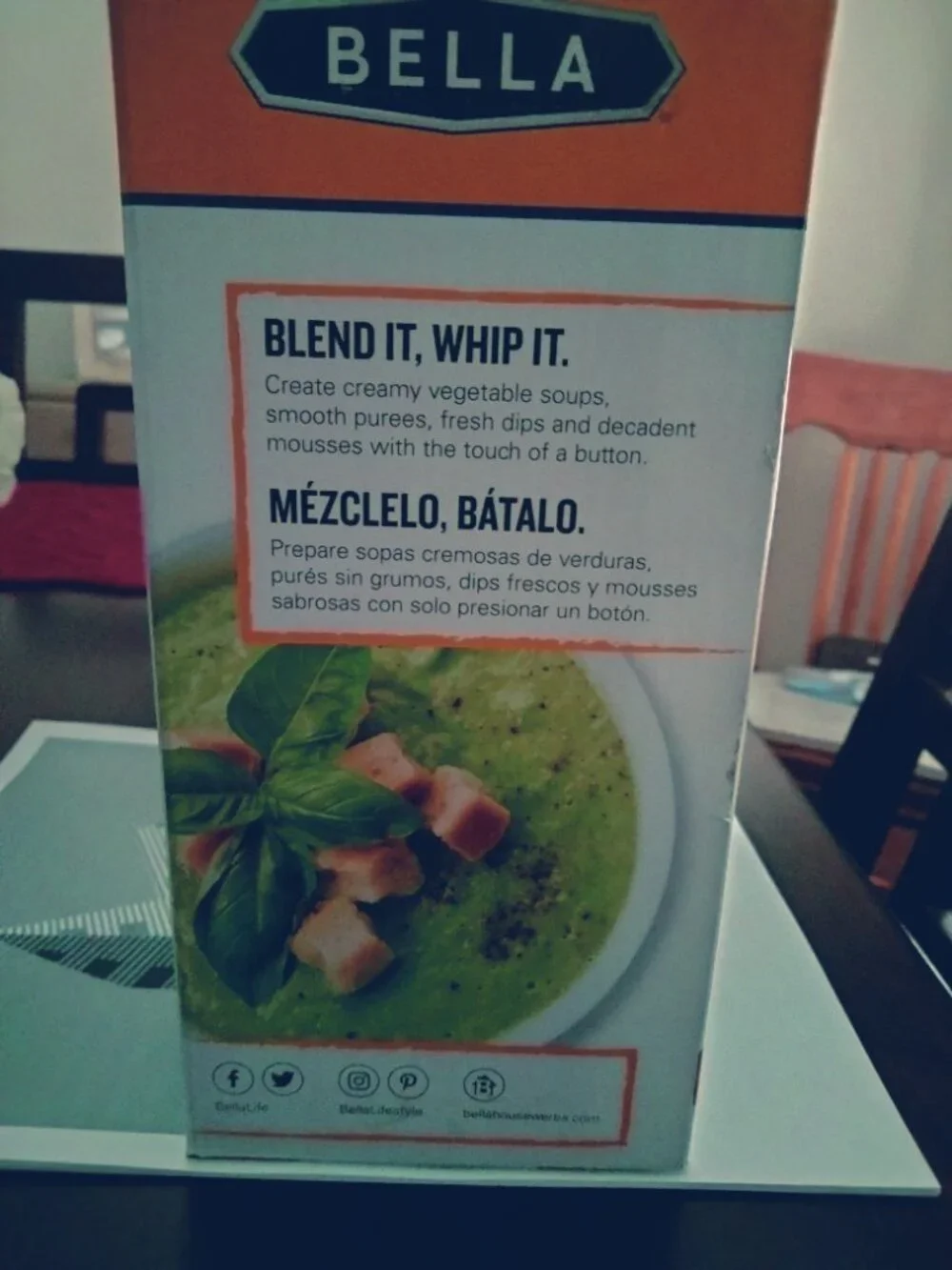Bella hand mixer